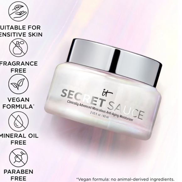 IT Cosmetics Secret Sauce Anti-Aging Moisturizer NIB - Picture 3 of 7